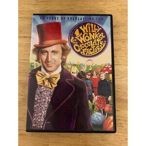 Willy Wonka & The Chocolate Factory DVD 1971 Musical Fantasy Movie Pre-Owned